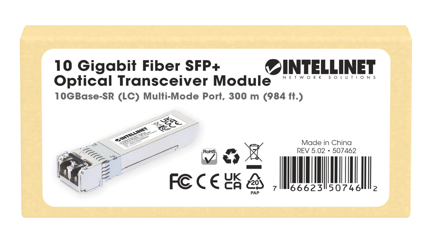 10 Gigabit Fiber SFP+ Optical Transceiver Module
