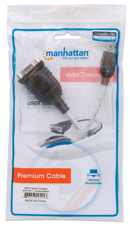 USB-A to Serial Converter, 45 cm (18 in.)