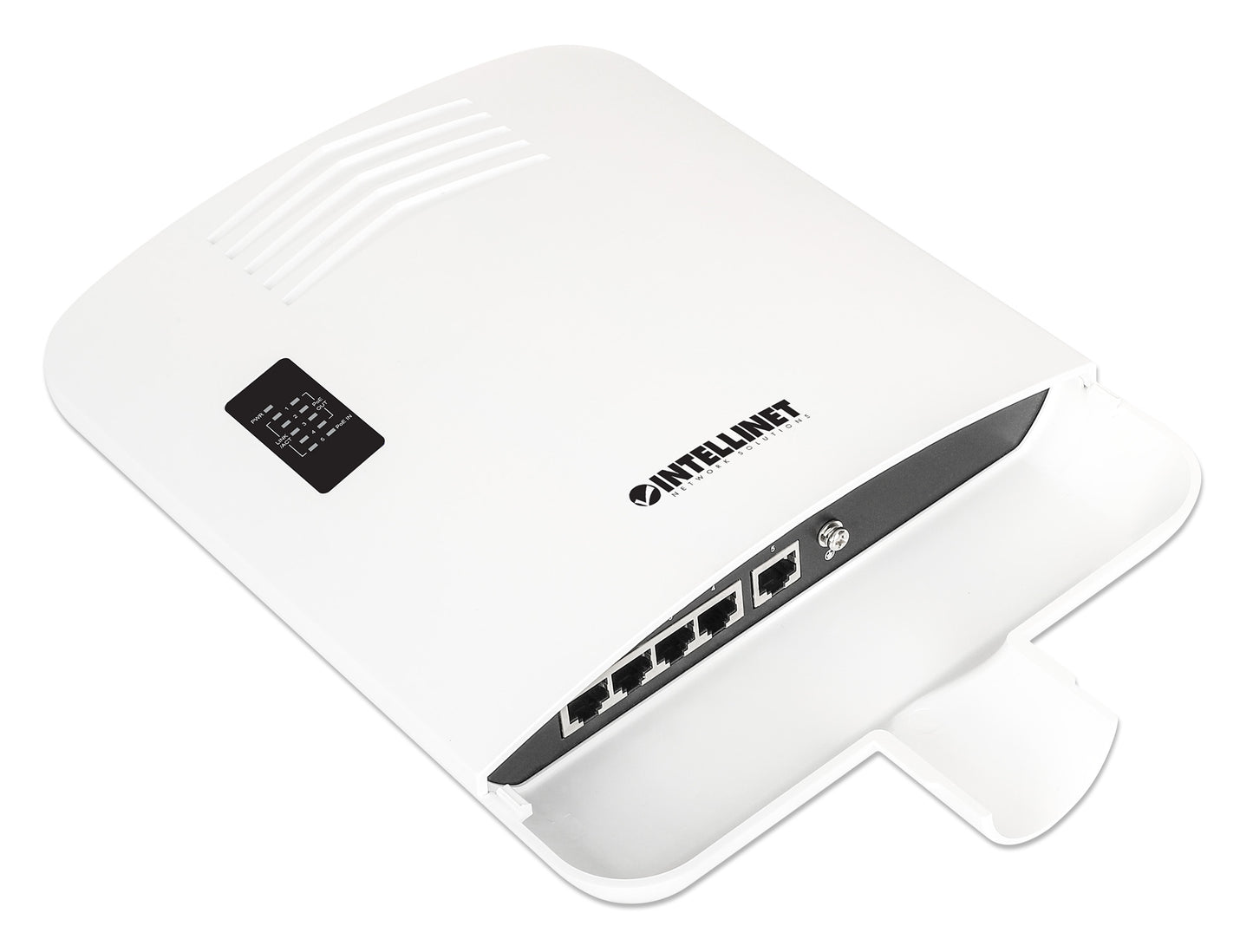 Outdoor PoE-Powered 5-Port Gigabit Switch with PoE Passthrough / 4-Port PoE+ Extender