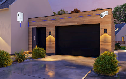 Outdoor PoE-Powered 5-Port Gigabit Switch with PoE Passthrough / 4-Port PoE+ Extender