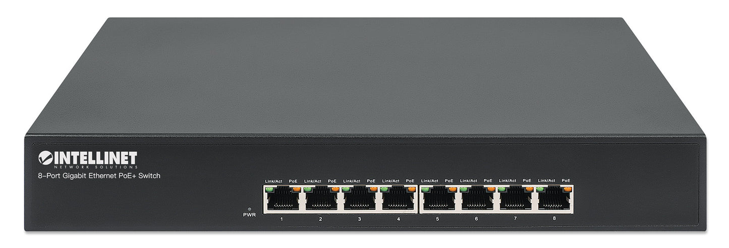 8-Port Gigabit Ethernet PoE+ Switch