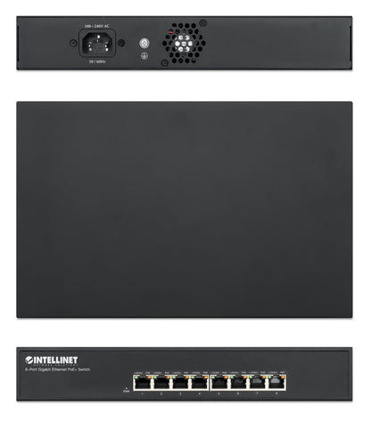 8-Port Gigabit Ethernet PoE+ Switch