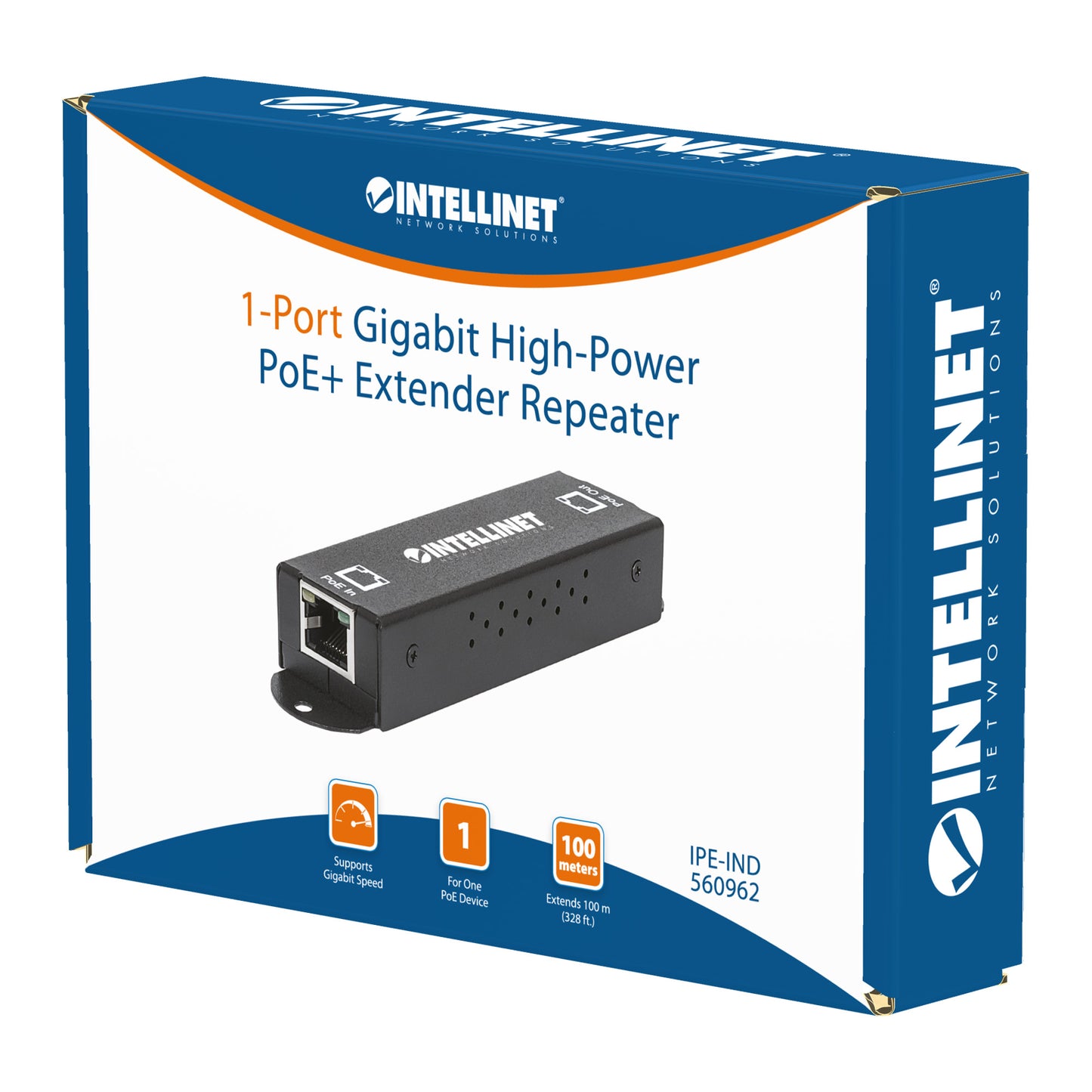 Gigabit High-Power PoE+ Extender Repeater