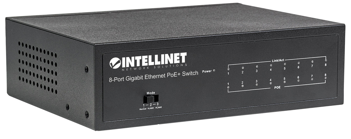 8-Port Gigabit Ethernet PoE+ Switch
