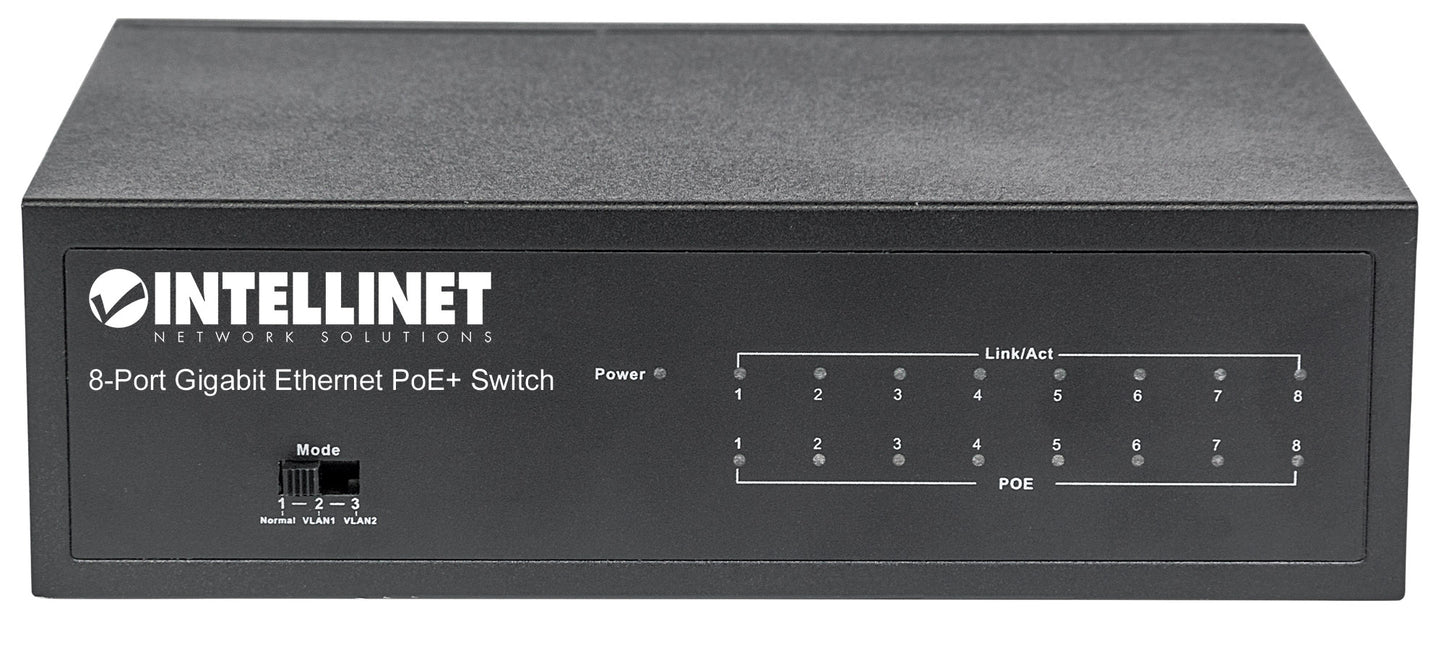 8-Port Gigabit Ethernet PoE+ Switch