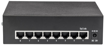 8-Port Gigabit Ethernet PoE+ Switch