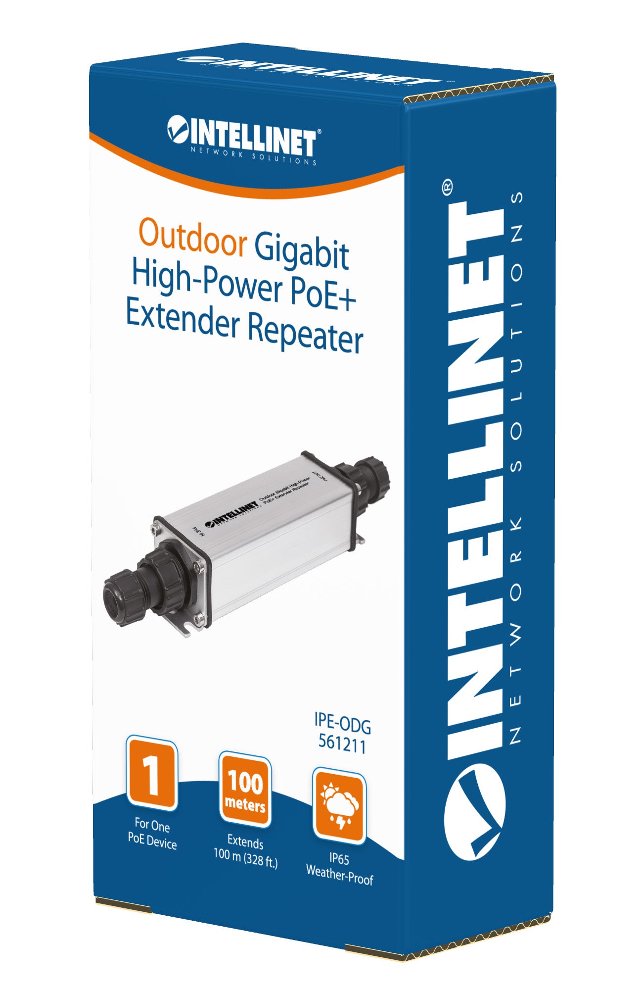 Outdoor Gigabit High-Power PoE+ Extender