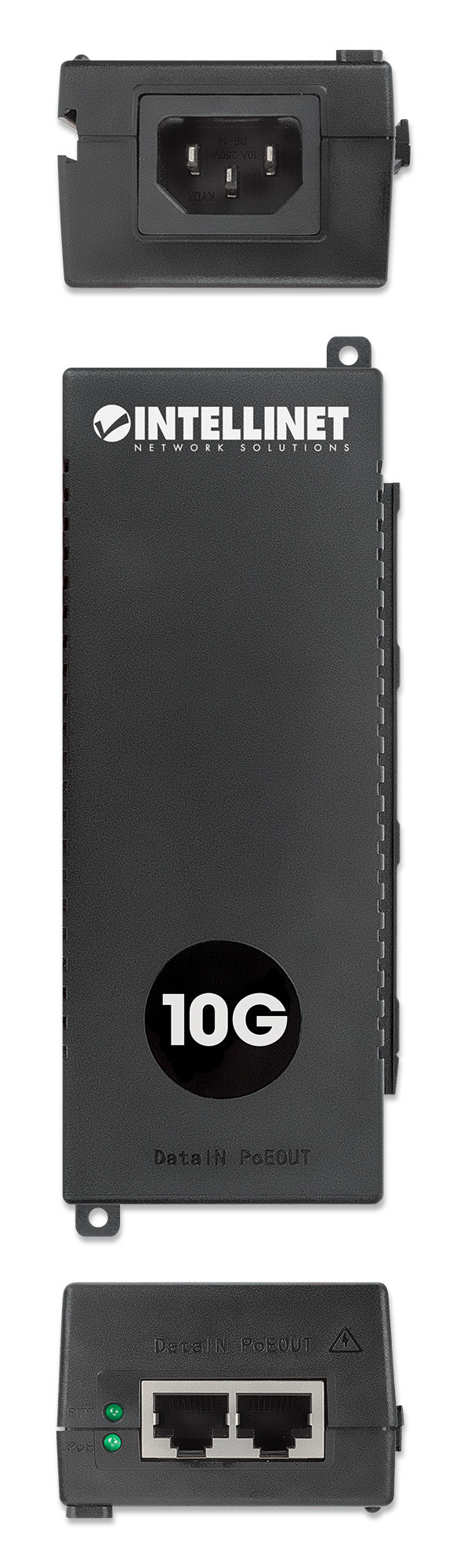 10G High-Power PoE+ Injector