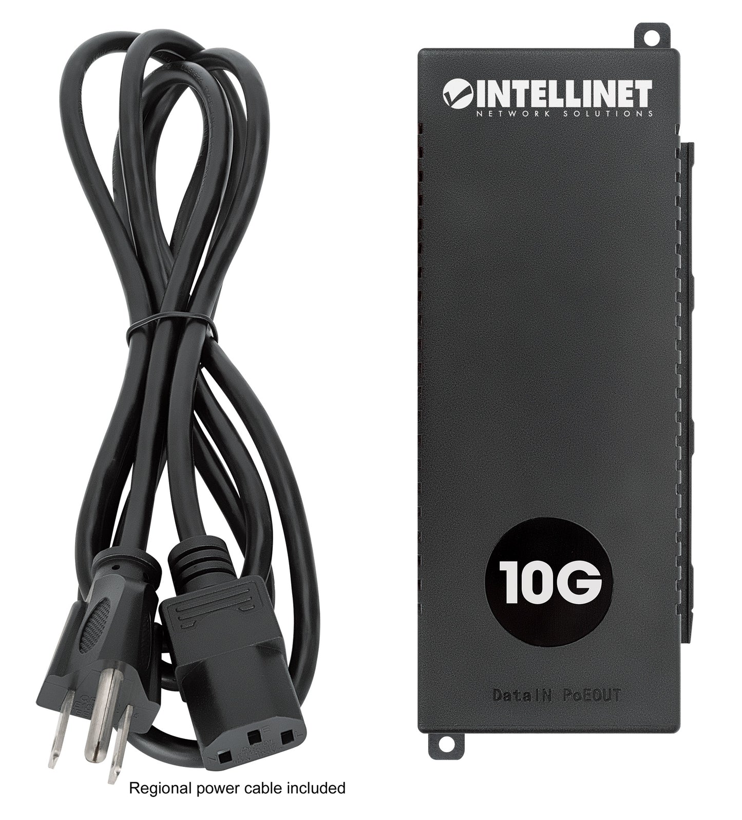 10G High-Power PoE+ Injector