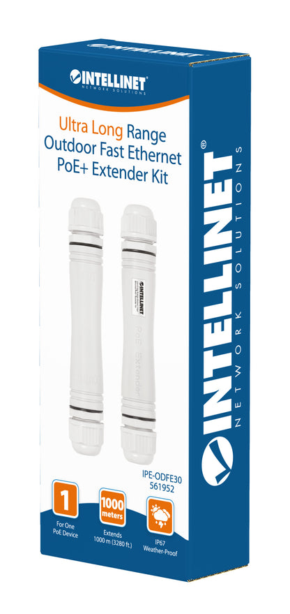 Ultra Long Range Outdoor PoE++ Extender Kit