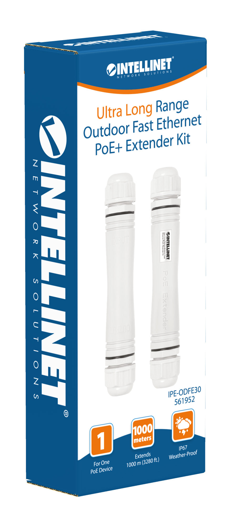 Ultra Long Range Outdoor PoE++ Extender Kit