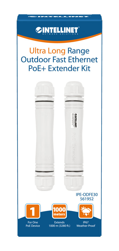 Ultra Long Range Outdoor PoE++ Extender Kit