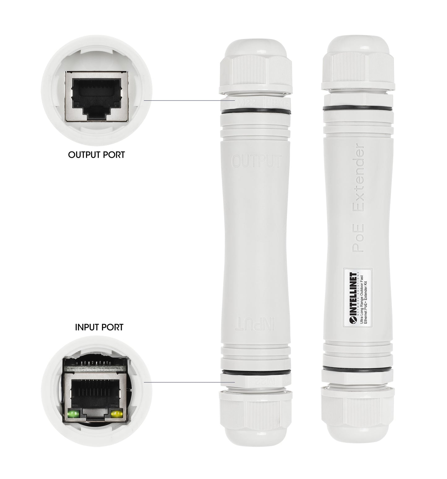 Ultra Long Range Outdoor PoE++ Extender Kit