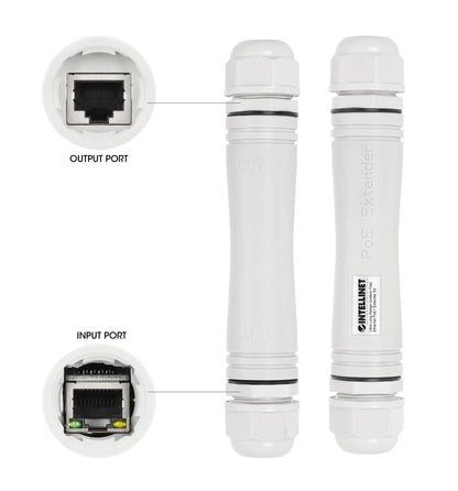 Ultra Long Range Outdoor PoE++ Extender Kit