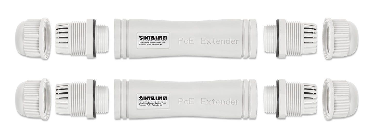 Ultra Long Range Outdoor PoE++ Extender Kit