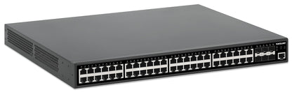 54-Port L2+ Fully Managed PoE+ Switch with 48 Gigabit Ethernet Ports and 6 SFP+ Uplinks