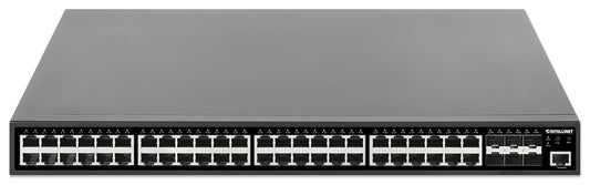54-Port L2+ Fully Managed PoE+ Switch with 48 Gigabit Ethernet Ports and 6 SFP+ Uplinks