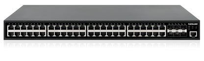 54-Port L2+ Fully Managed PoE+ Switch with 48 Gigabit Ethernet Ports and 6 SFP+ Uplinks