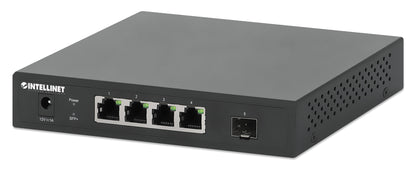 5-Port Switch with 4 x 2.5G Ethernet Ports and 1 SFP+ Uplink
