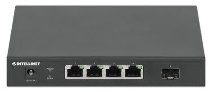5-Port Switch with 4 x 2.5G Ethernet Ports and 1 SFP+ Uplink