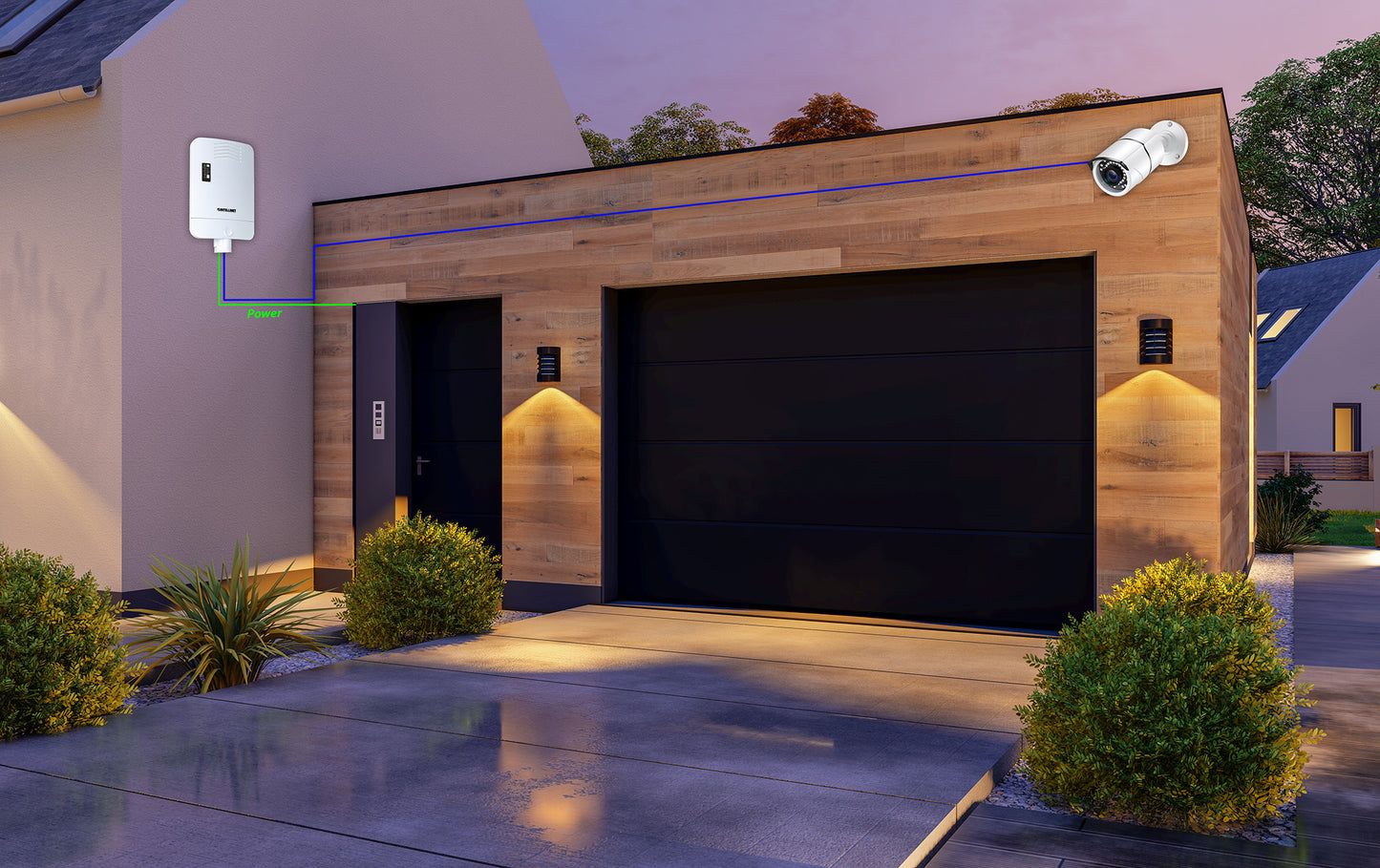 Outdoor 10-Port L2+ Smart Managed PoE+ Switch with 8 Gigabit Ethernet Ports and 2 SFP Uplinks